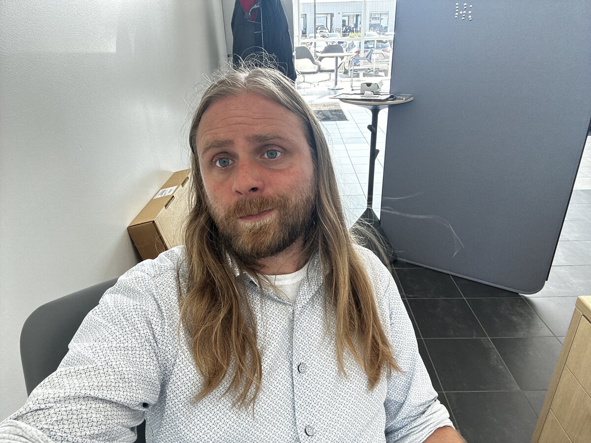 At the dealership